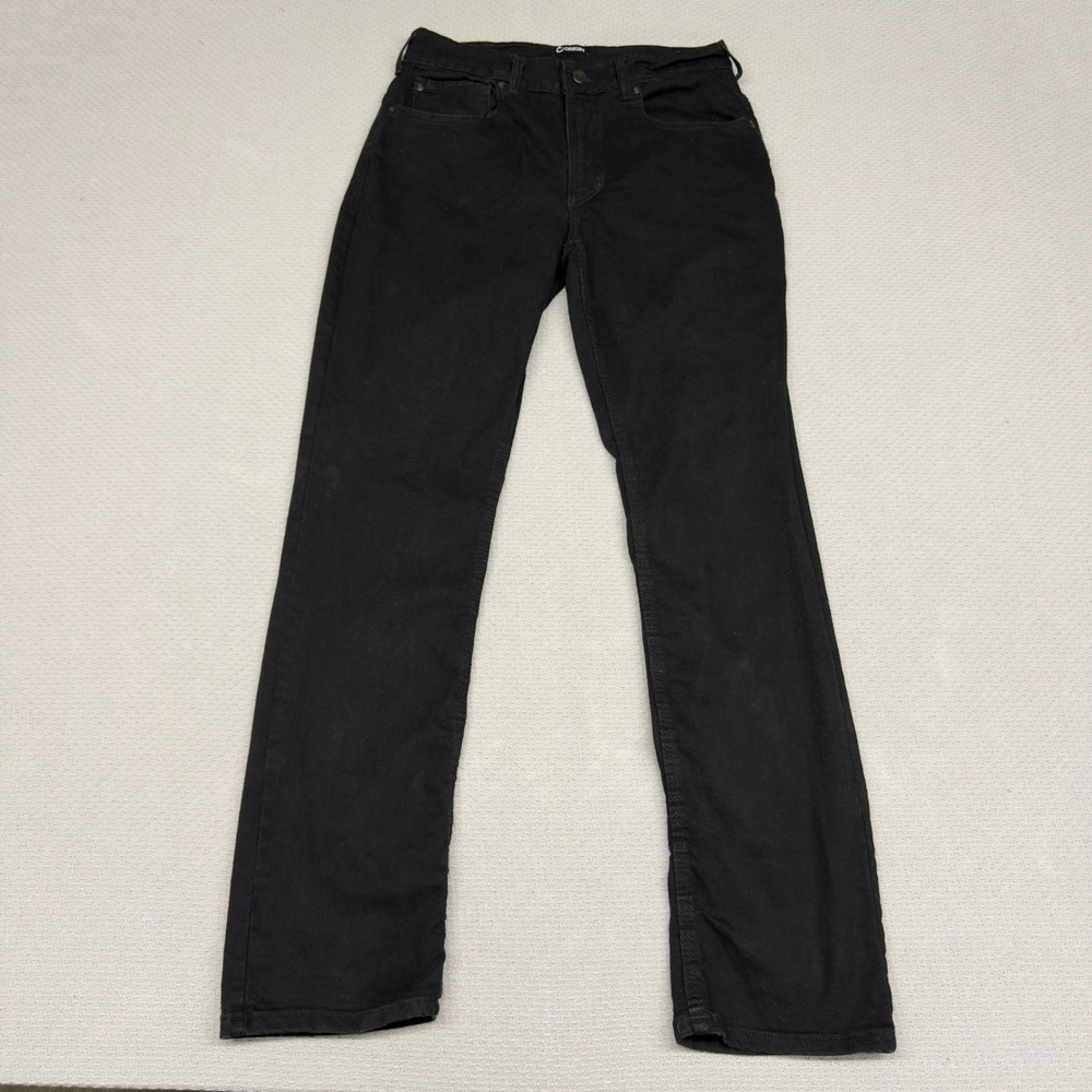Origin USA Delta 68 Jeans Mens 32x34 Black Performance Stretch Made in USA